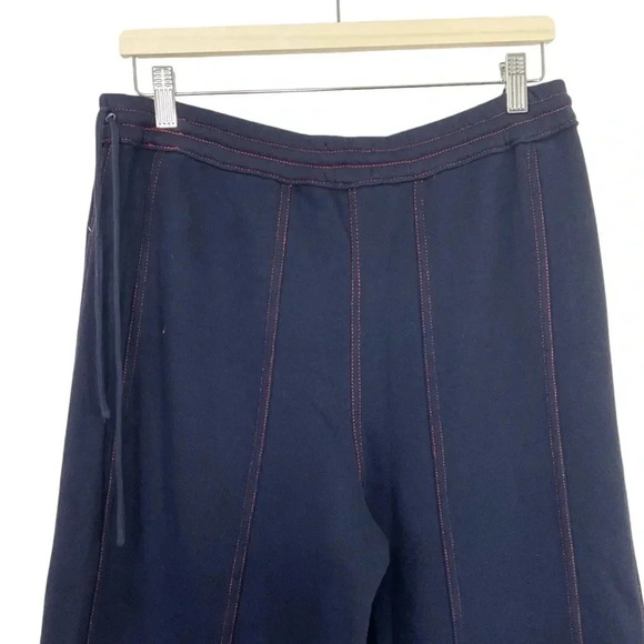 Anthropologie Navy Cropped Pants - Picture 5 of 8